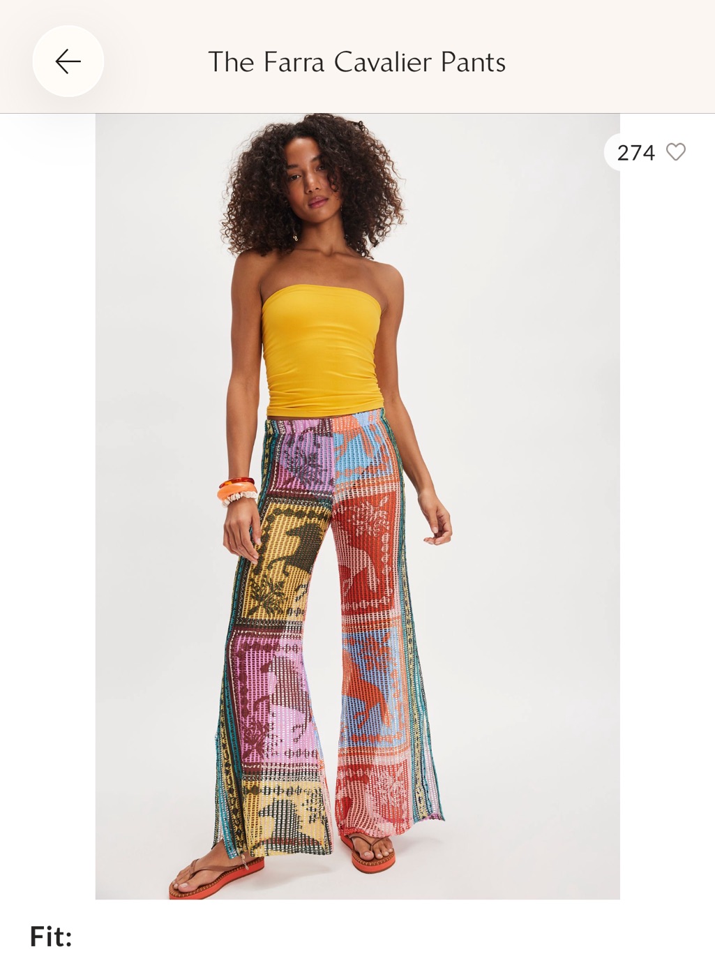 Free People The Farra Cavalier Pants - Multicolor Patchwork